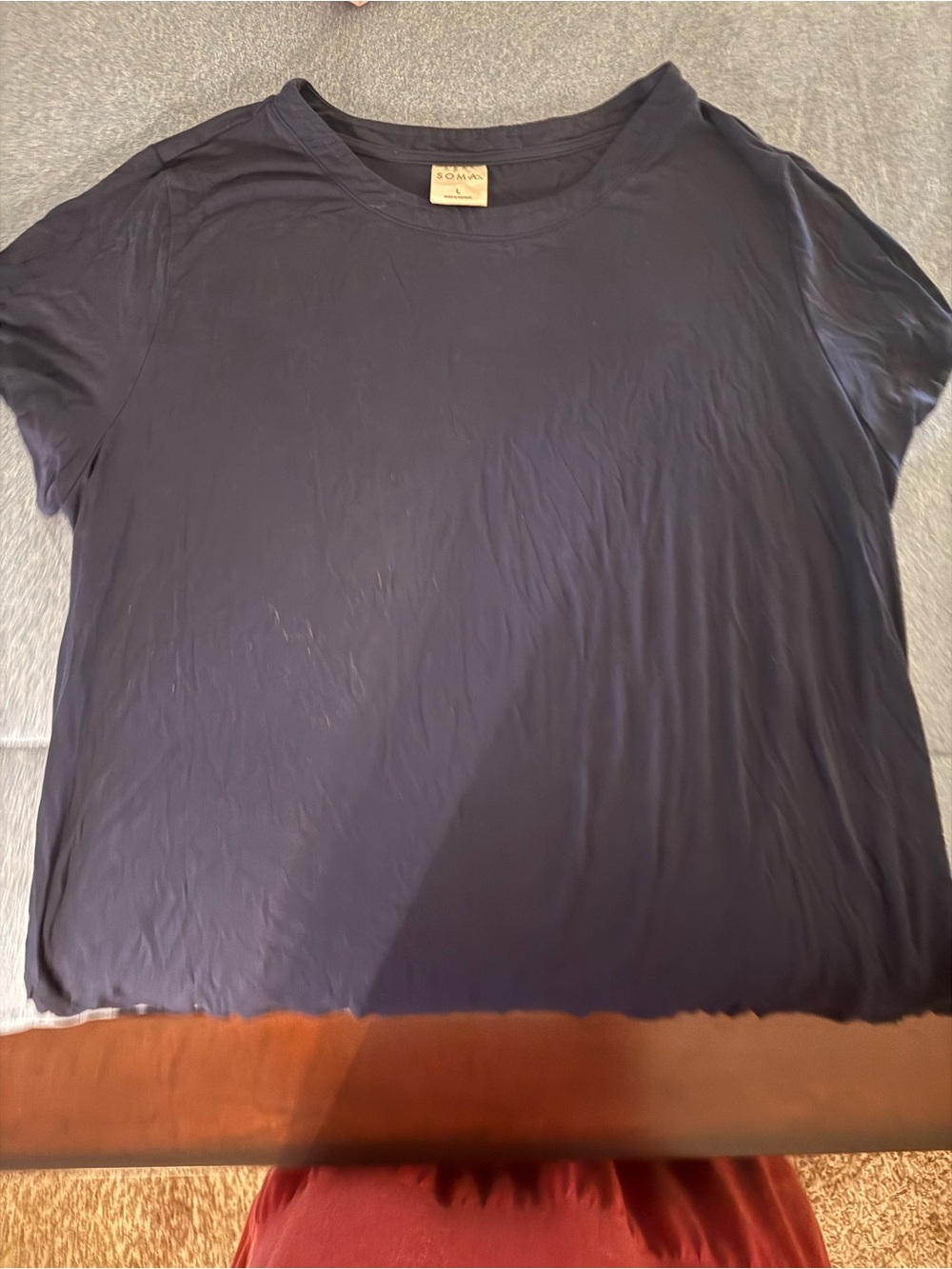 Soma Cool Nights Navy Short-Sleeve Tee